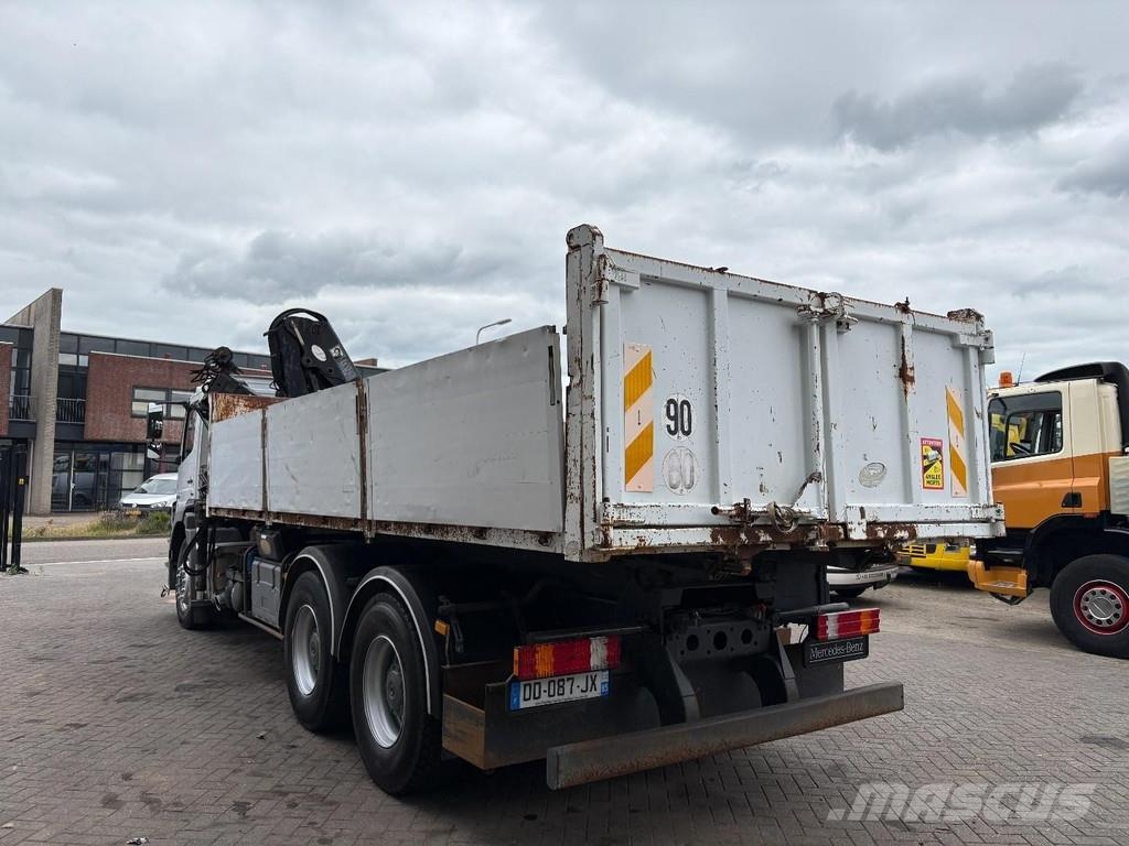 Mercedes-Benz Axor 2633 + HIAB 122 B-2 + 6X4 + REMOTE + MANUAL Всъдеходни кранове