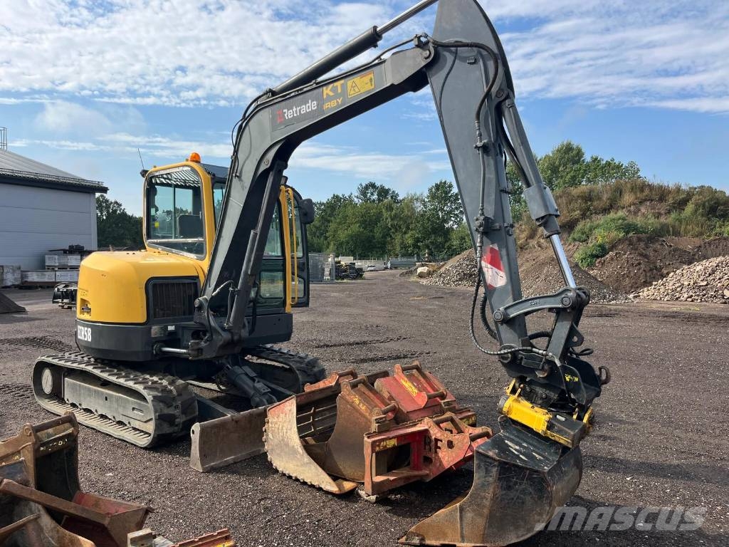 Volvo ECR 58 Mini excavators < 7t (Mini diggers)