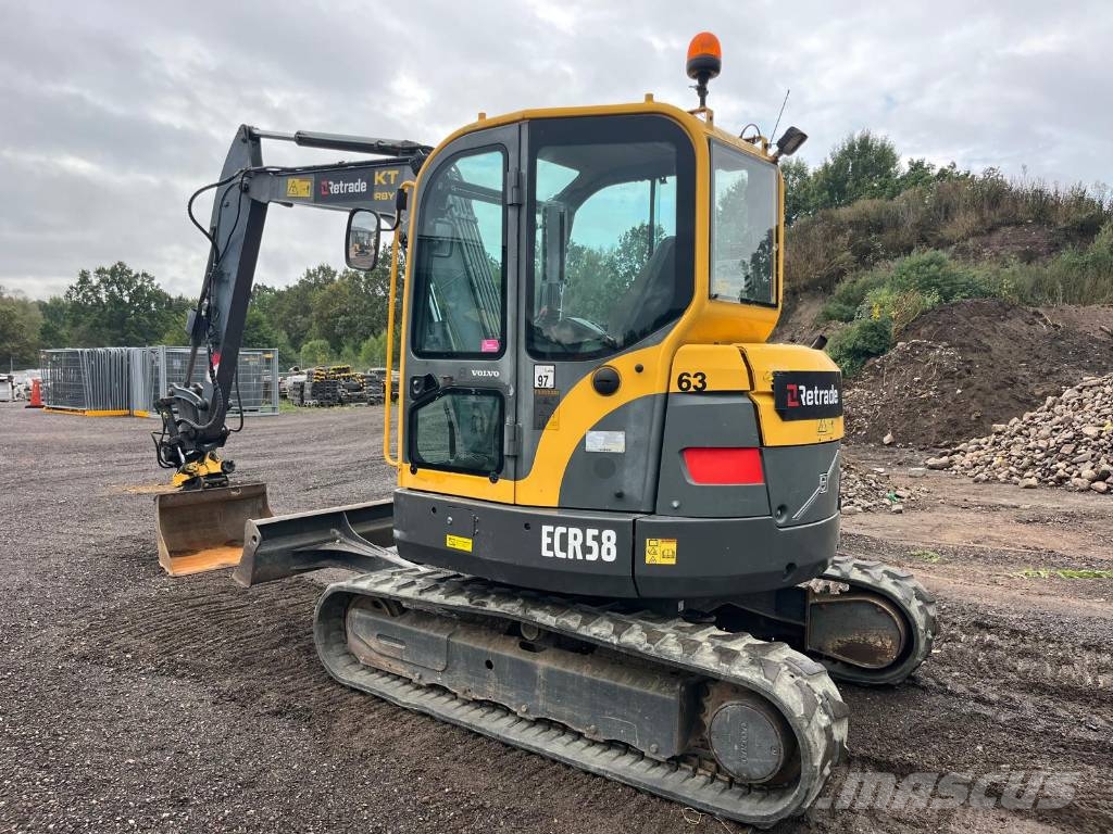 Volvo ECR 58 Mini excavators < 7t (Mini diggers)