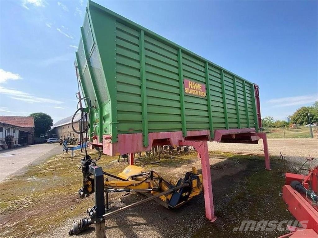 Hawe ULW 2500 mit Häckselaufbau Reboques de grãos e silagem