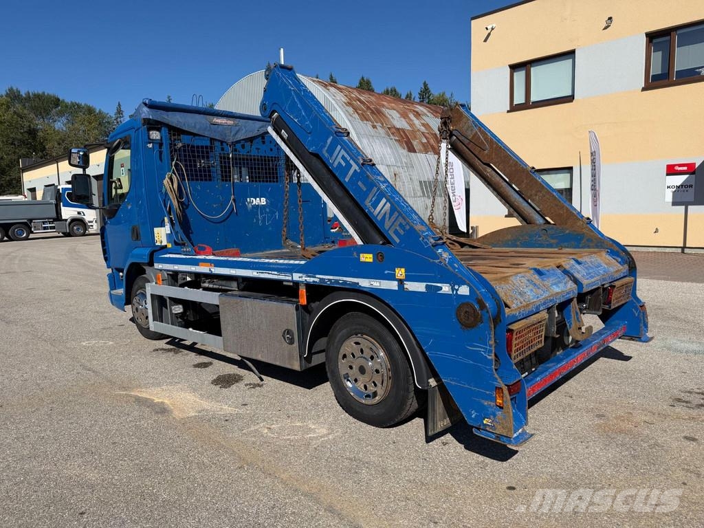 DAF LF260 4X2 EURO6 + JOAB + CARGO COVER + WINCH + MAN Camiones portacubetas
