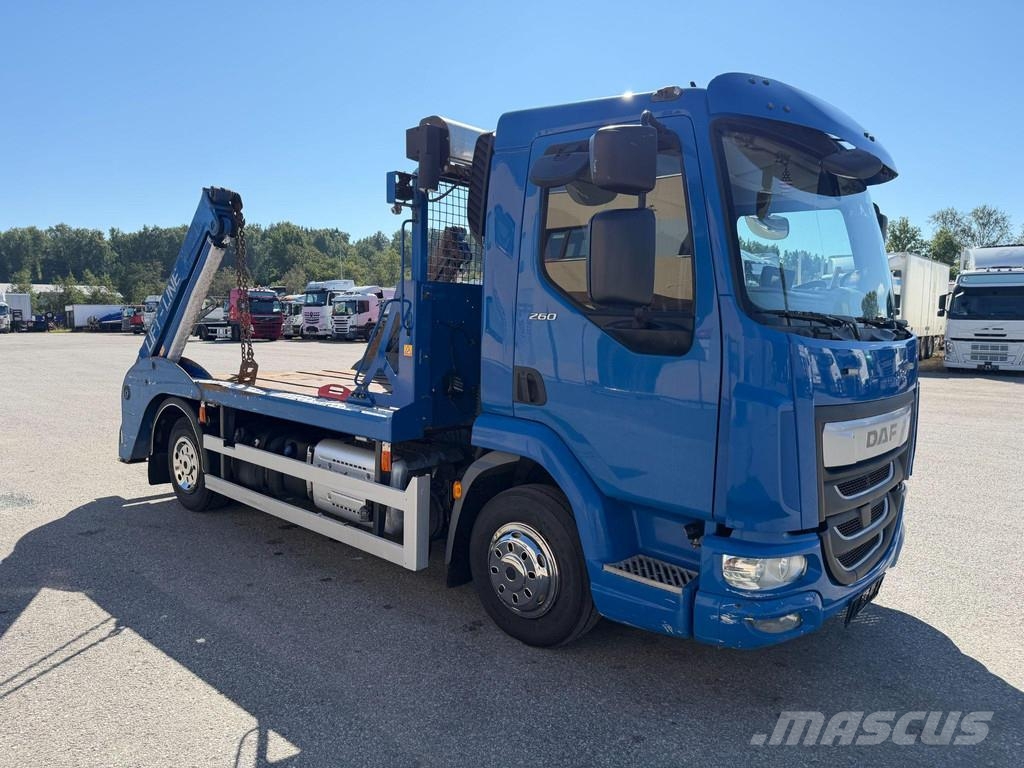DAF LF260 4X2 EURO6 + JOAB + CARGO COVER + WINCH + MAN Camiones portacubetas