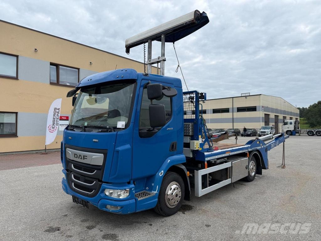 DAF LF260 4X2 EURO6 + JOAB + CARGO COVER + WINCH + MAN Camiones portacubetas