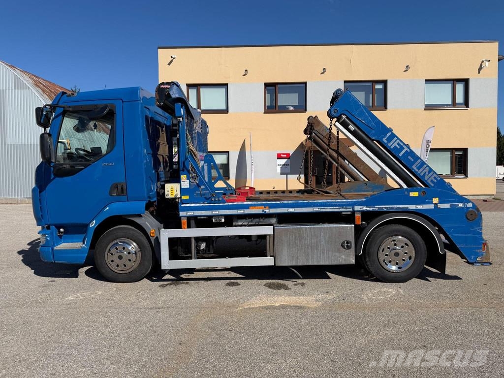 DAF LF260 4X2 EURO6 + JOAB + CARGO COVER + WINCH + MAN Camiones portacubetas