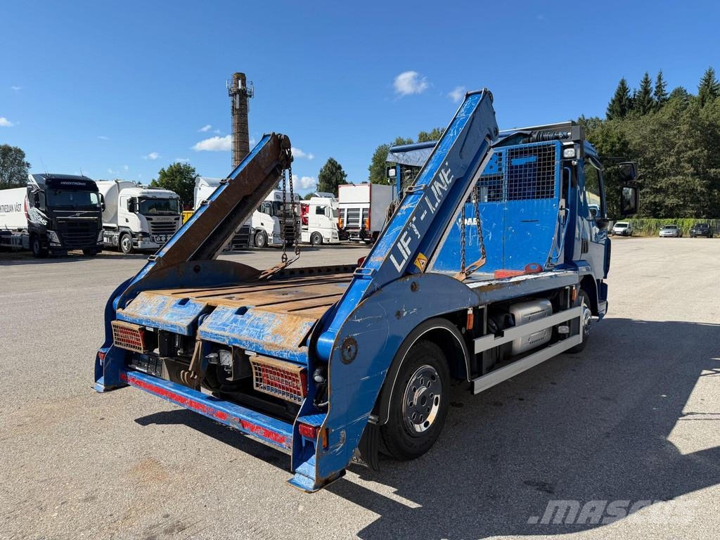 DAF LF260 4X2 EURO6 + JOAB + CARGO COVER + WINCH + MAN Camiones portacubetas