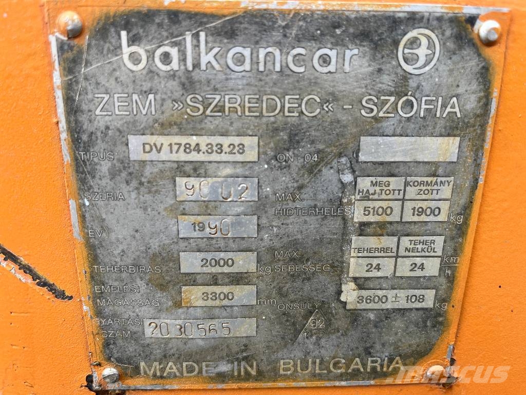 Balkancar DV1784.33.23 V-4266 IO Дизелови камиони