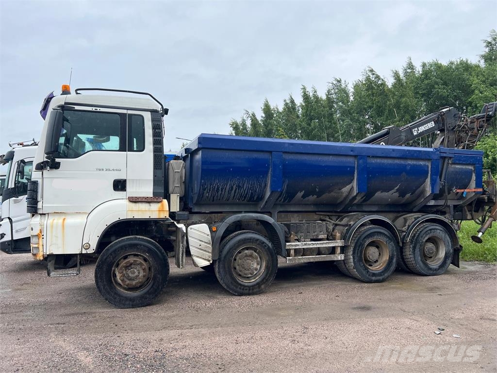 MAN TGS 35.440 Sora- ja kippiautot