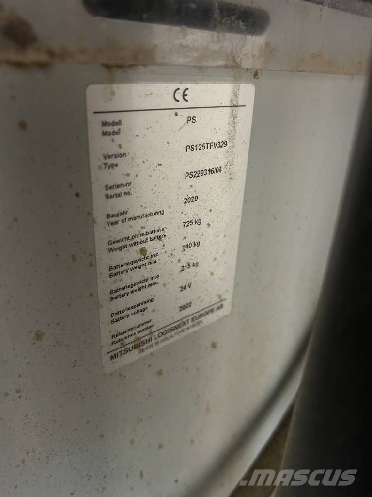 UniCarriers PS125TFV329 Käyden ajettavat pinoamistrukit