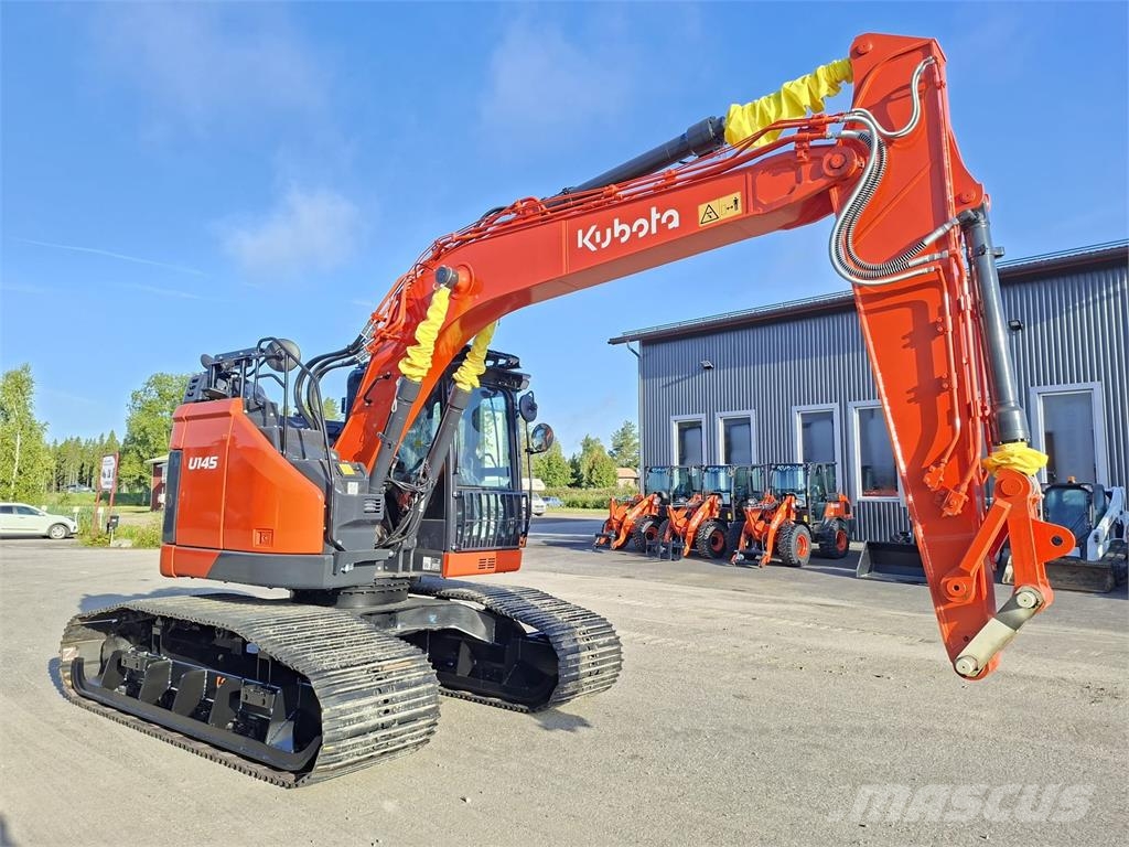 Kubota U145 W -SUOALUSTA- Εκσκαφείς με ερπύστριες