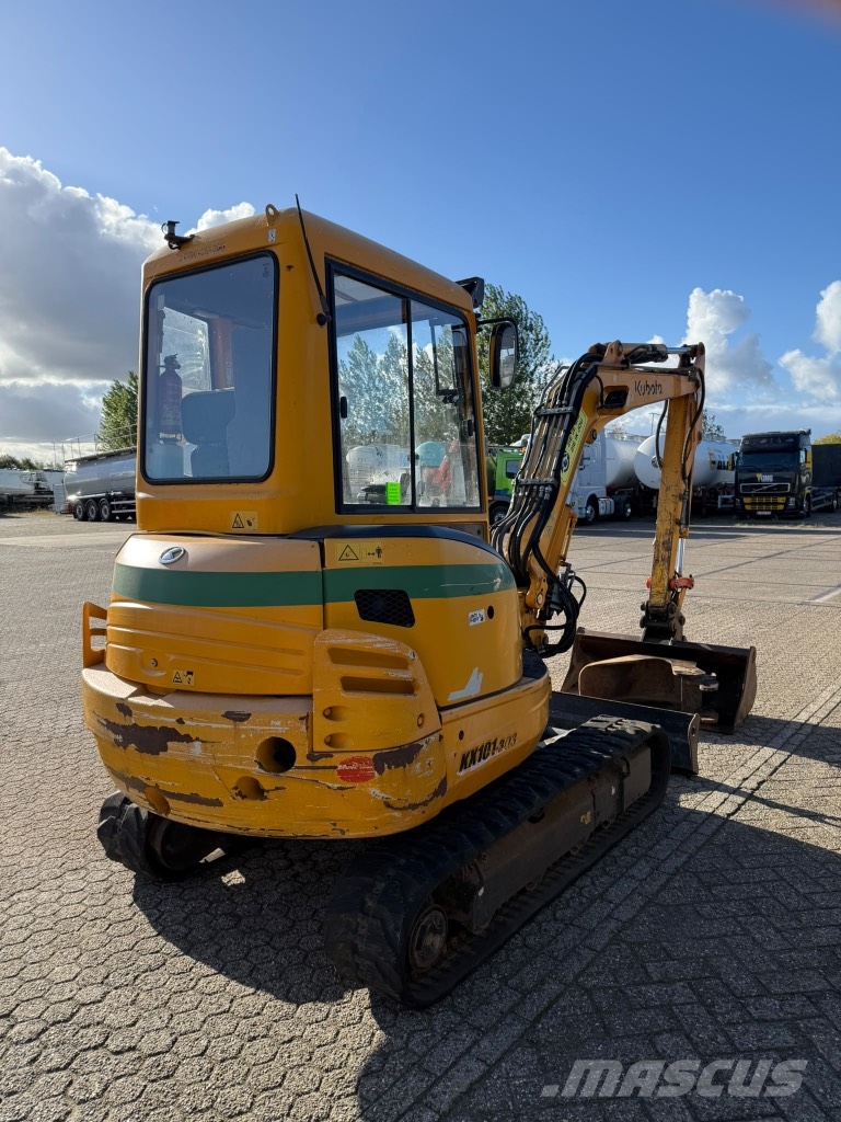Kubota KX 101-3 A Mini bagri <7t
