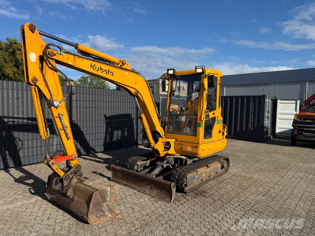 Kubota KX 101-3 A Mini bagri <7t