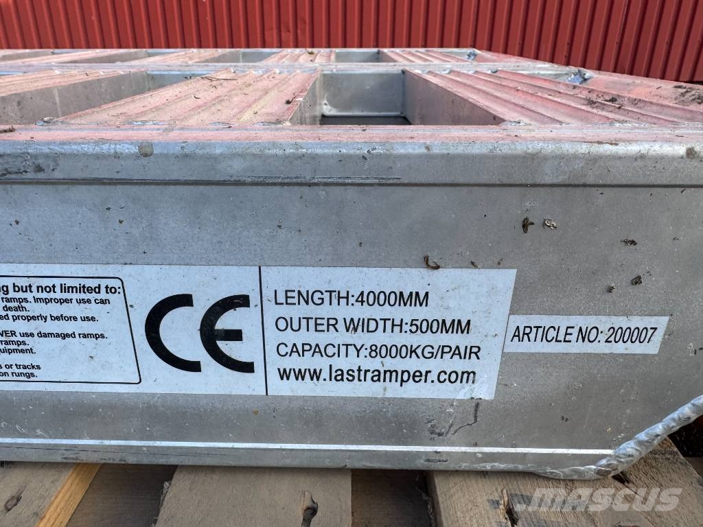 SE Equipment 8000kg lastramper Gradbeništvo - drugo