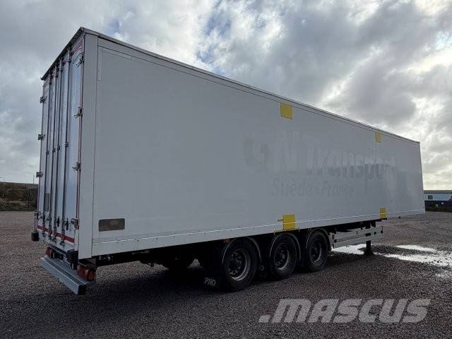 Ekeri Huckepack Skåptrailer öppningsbar sida skjutbart tak ZLX255 نصف مقطورات ذات هيكل صندوقي