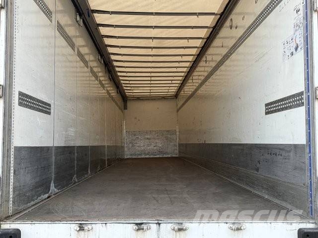 Ekeri Huckepack Skåptrailer öppningsbar sida skjutbart tak ZLX255 نصف مقطورات ذات هيكل صندوقي