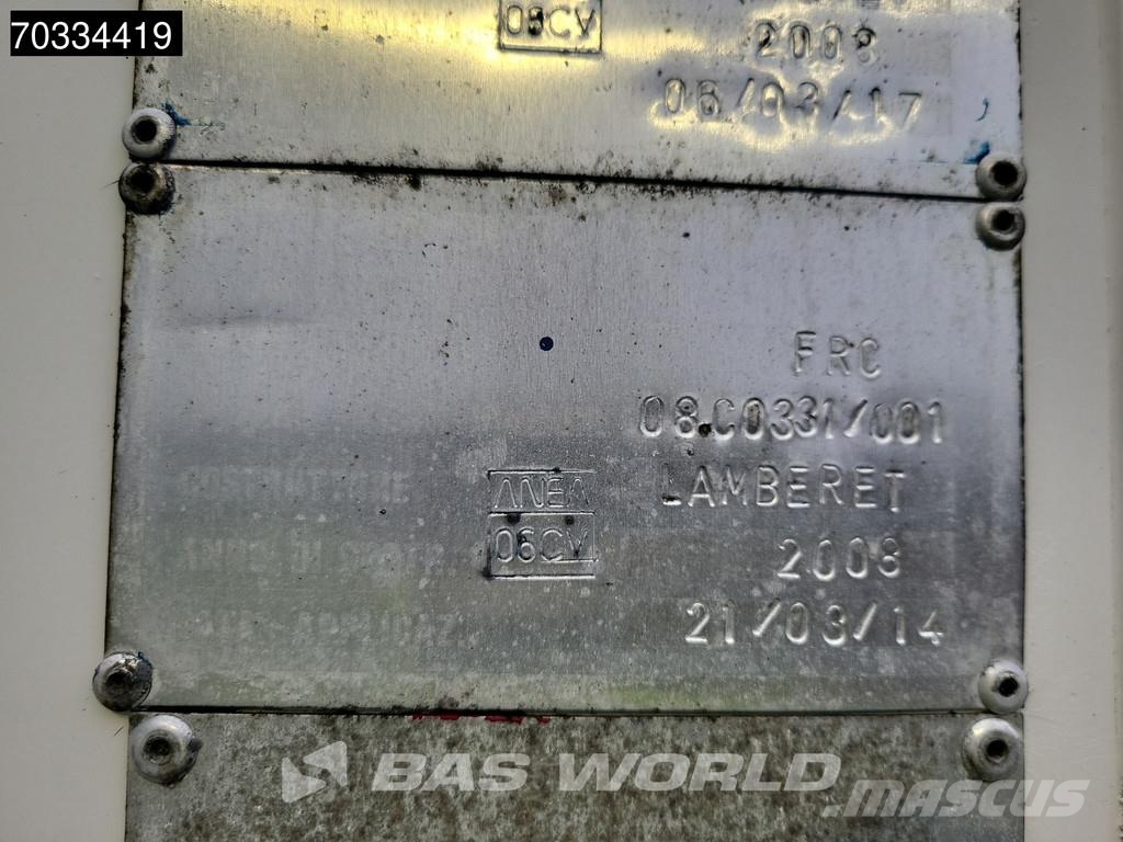 Volvo FH 460 6X2 Combi LNG engine! Thermo King UT 1200 c Camiones con temperatura controlada