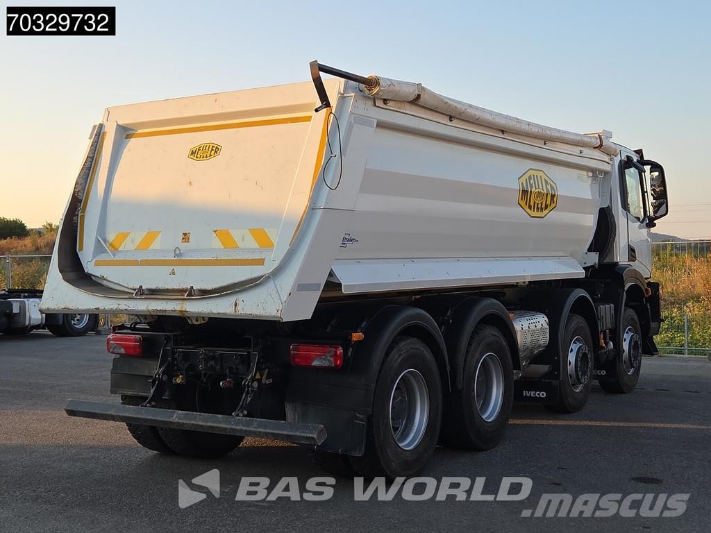 Iveco T-Way 450 8X4 Full Steel Meiller Tipper Big-Axle A Camion ribaltabili