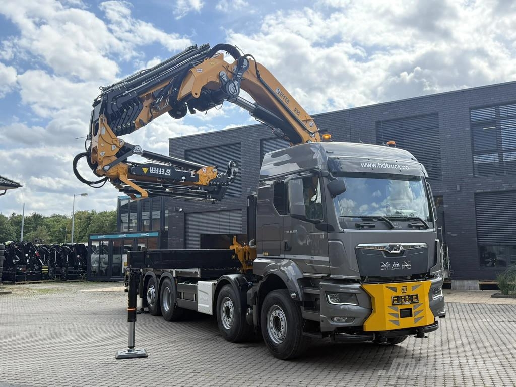 MAN TGS 35.520 TGS 35.520 8X2 Hiab EFFER 955-8s +Jib 6 All-Terrain-Krane