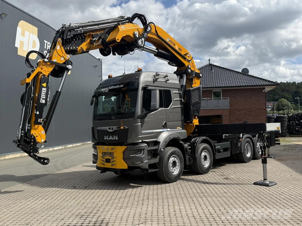 MAN TGS 35.520 TGS 35.520 8X2 Hiab EFFER 955-8s +Jib 6 All-Terrain-Krane