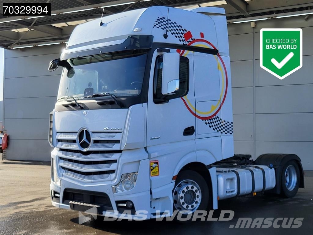 Mercedes-Benz Actros 1848 Actros 4X2 GigaSpace Mega 2xTanks Stan Tahače