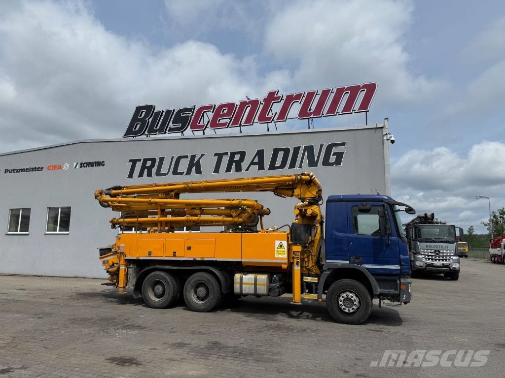 Mercedes-Benz Actros Schwing S 28 X Betonipumppuautot