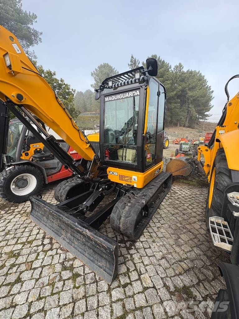 JCB 50 Z-2 Mini ekskavatörler, 7 tona dek
