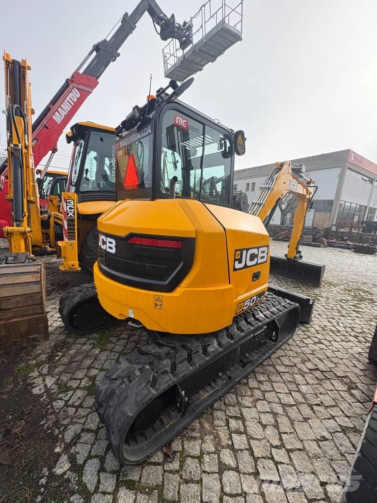JCB 50 Z-2 Mini ekskavatörler, 7 tona dek