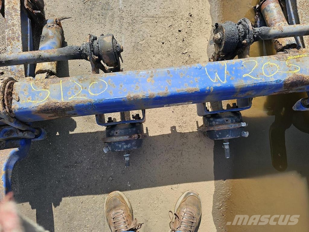 BPW HSF 9010 ECO-P | TRAILER AXLE SINGLE TIRES \ DRUM 轴