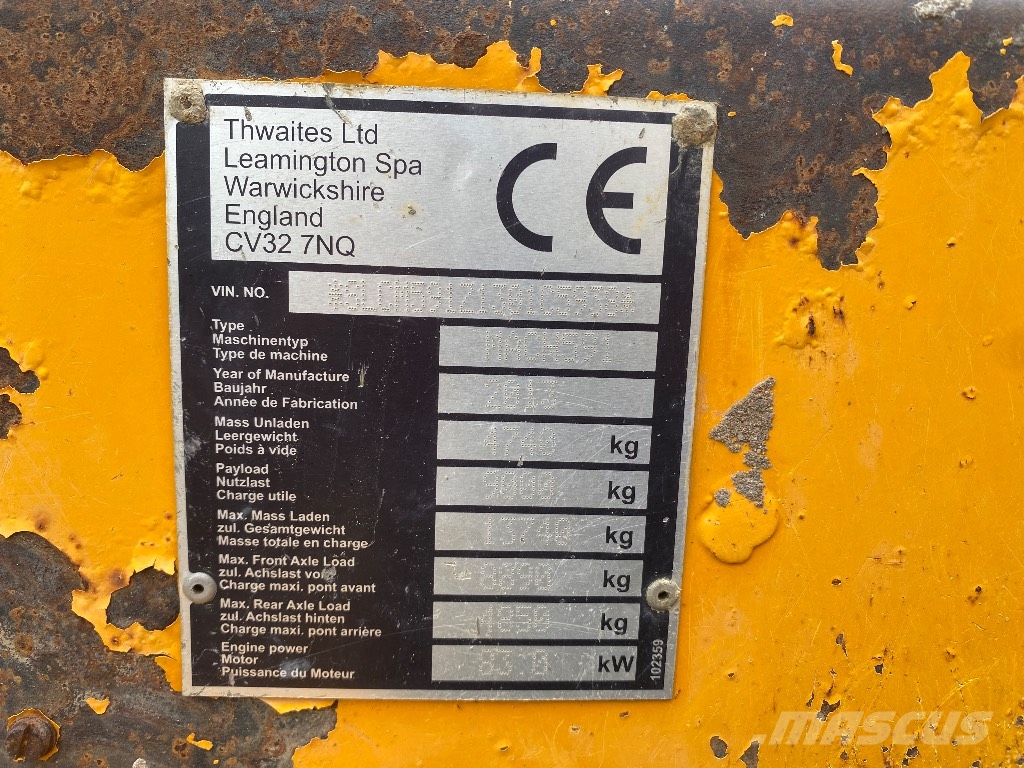 Thwaites 9T Minidumper