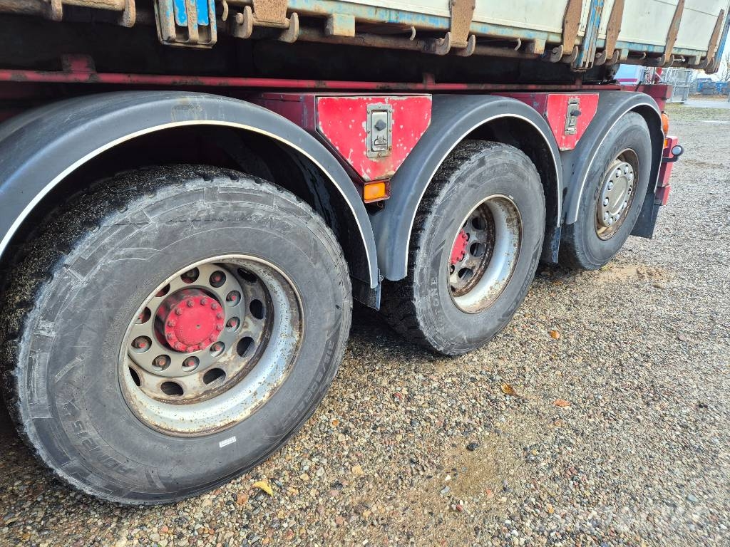 Volvo FM 500 8x4/4 // HIAB 244 EP-5 HIPRO // 3 way tip Lastbil med kran