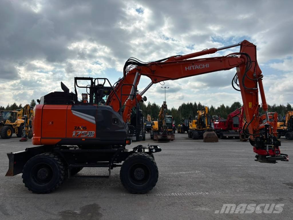 Hitachi ZX 175 W-7 / Rototilt, Rasvari, StageV Wielgraafmachines