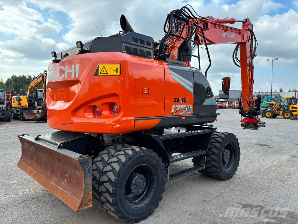 Hitachi ZX 175 W-7 / Rototilt, Rasvari, StageV Wielgraafmachines