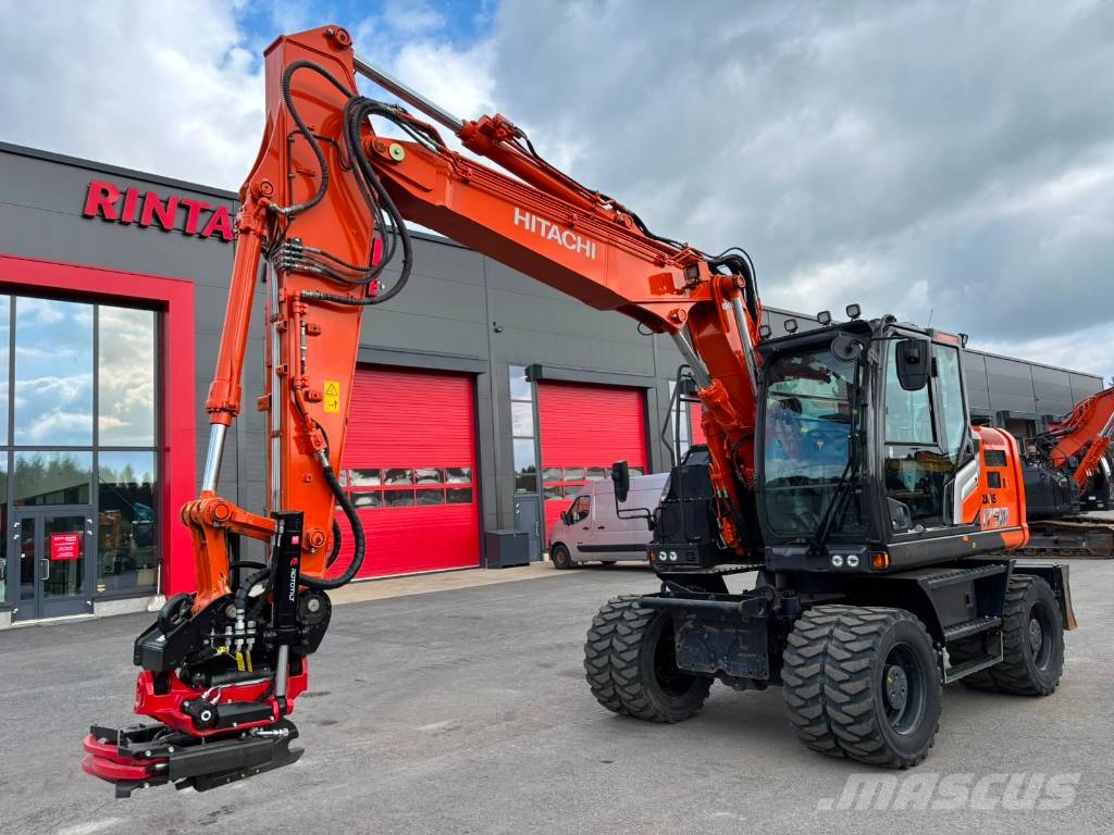 Hitachi ZX 175 W-7 / Rototilt, Rasvari, StageV Wielgraafmachines