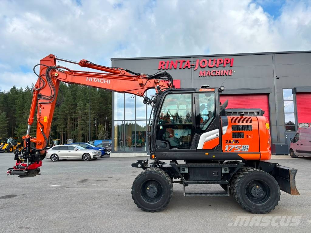 Hitachi ZX 175 W-7 / Rototilt, Rasvari, StageV Wielgraafmachines