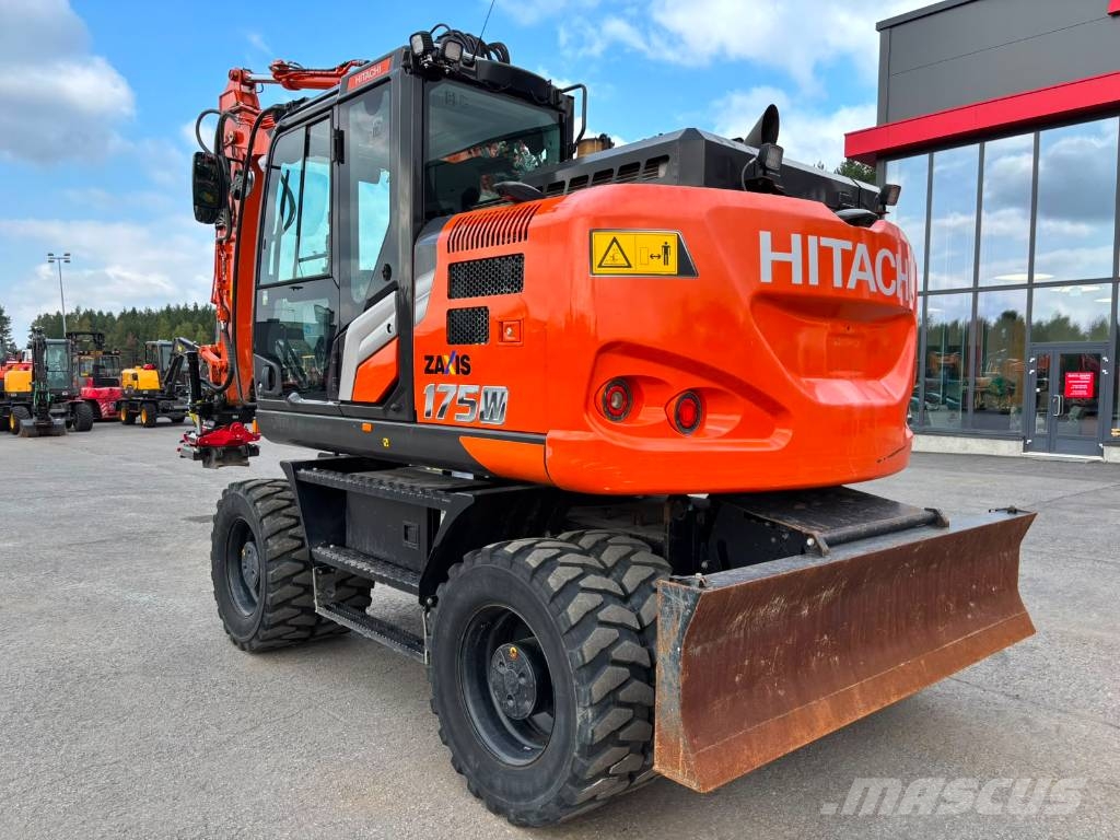 Hitachi ZX 175 W-7 / Rototilt, Rasvari, StageV Wielgraafmachines