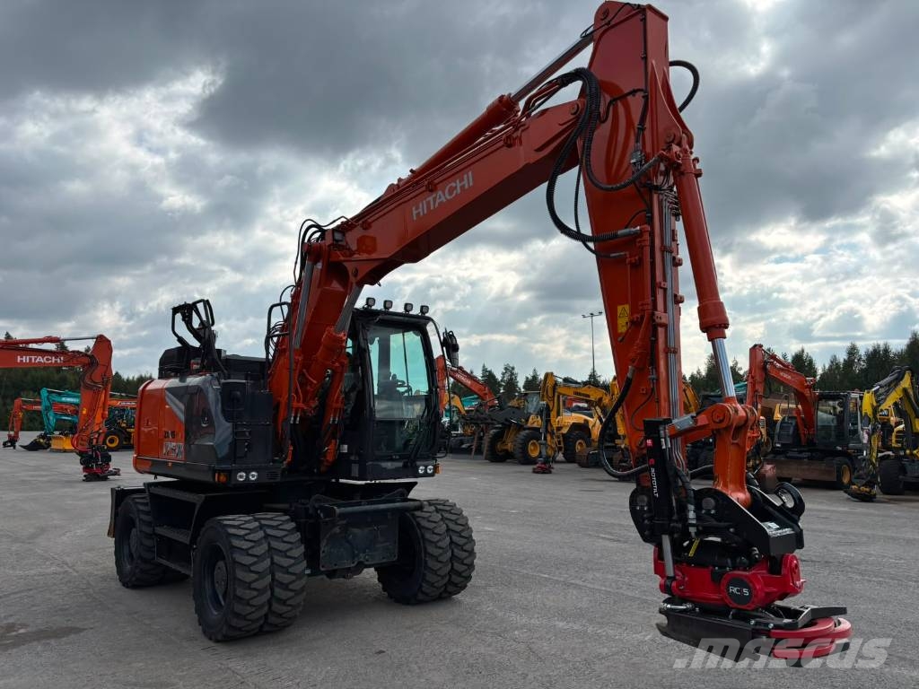 Hitachi ZX 175 W-7 / Rototilt, Rasvari, StageV Wielgraafmachines