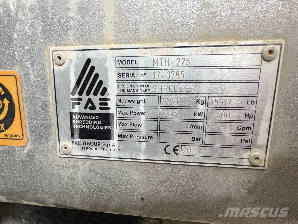 FAE MTH 225 Bouw - Overige