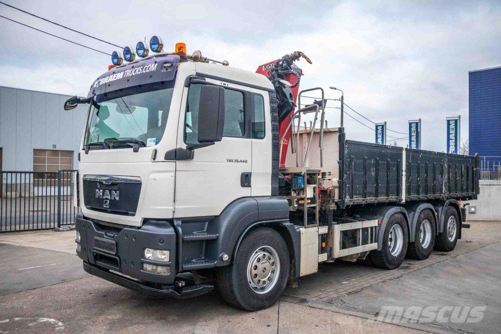 MAN TGS 35.440 BB - HMF 2020K3 Самосвал