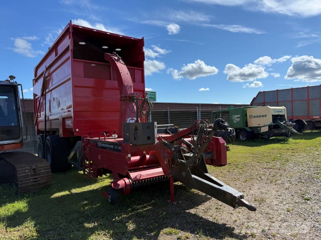 Metsjö Meta Q60 Kongskilde ES1060 مقطورات ذاتية التحميل