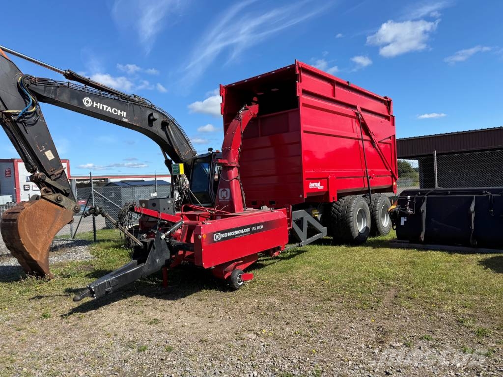 Metsjö Meta Q60 Kongskilde ES1060 مقطورات ذاتية التحميل