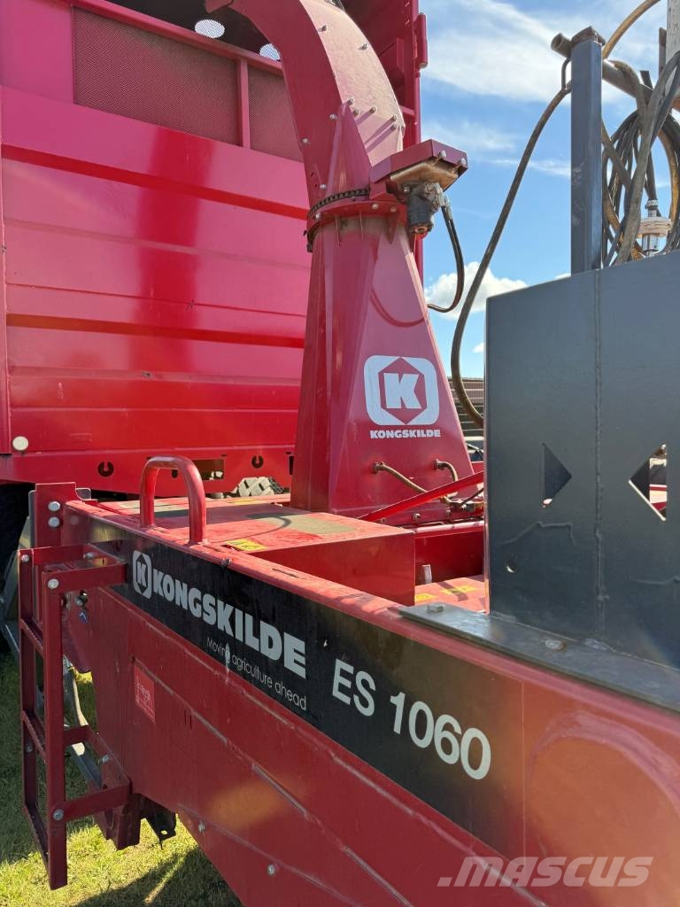 Metsjö Meta Q60 Kongskilde ES1060 مقطورات ذاتية التحميل