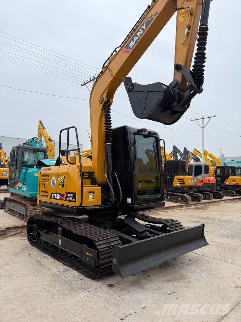 Sany SY 75 C 3000 units excavators in stock Raupenbagger