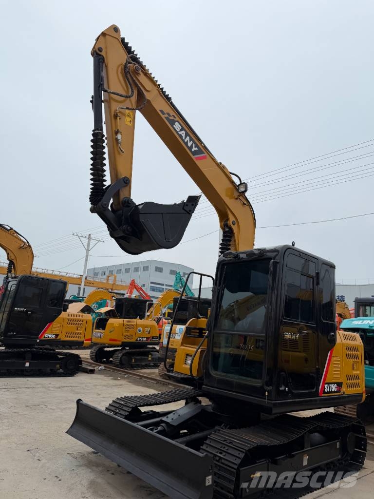 Sany SY 75 C 3000 units excavators in stock Raupenbagger