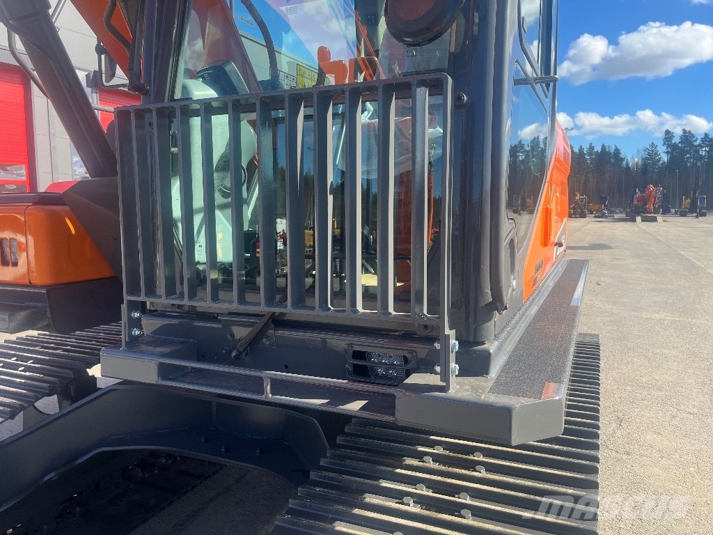 Doosan DX 160 LCH / Metsämalli, Rasvari, Uudet ketjut! Excavadoras sobre orugas