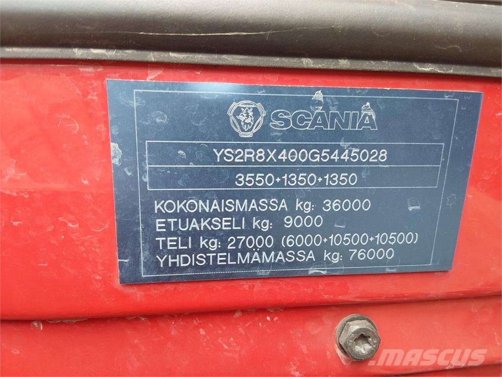 Scania R730 Transporte de madera