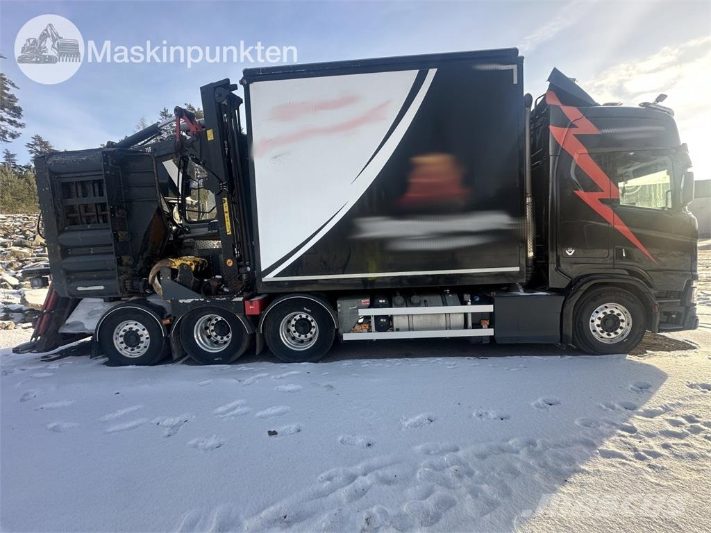 Scania R770B8X4*4NB Camiones volquete para virutas de madera