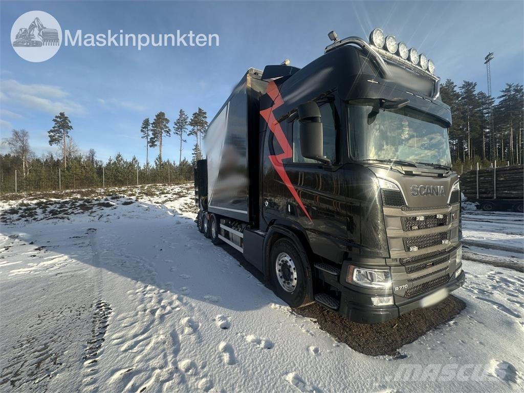 Scania R770B8X4*4NB Camiones volquete para virutas de madera