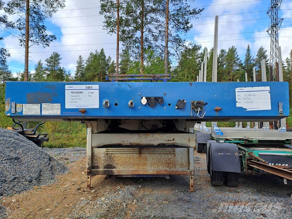 Faymonville allasperävaunu Muut puoliperävaunut