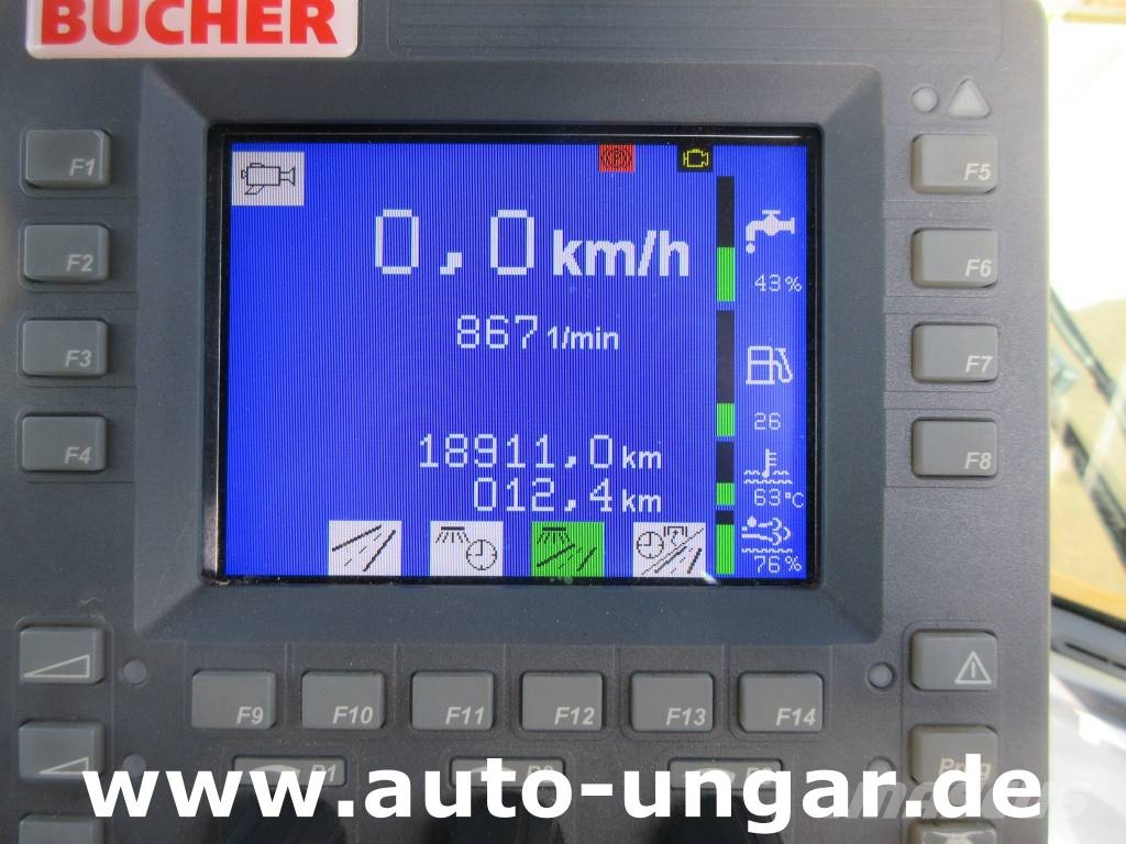 Bucher CityCat CC 2020 Euro 6 Hochdruckreiniger كناسات