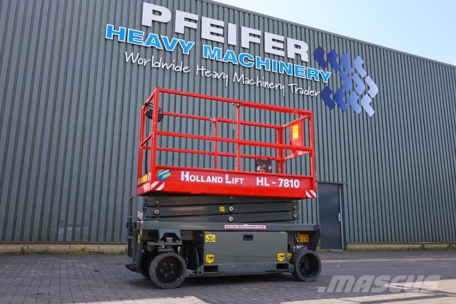 Holland Lift Ecostar HL-7810 Electric, 10m Working Height, 450k Elevadores de tesoura