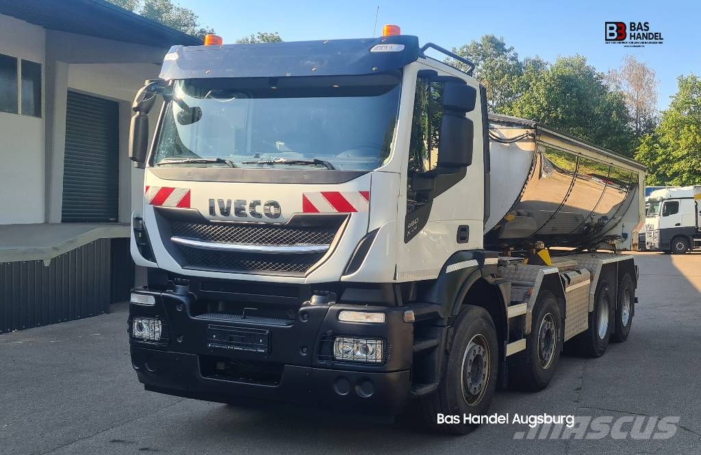 Iveco Stralis 460 X-Way Thermo Mulde 8X4 D-FZ TOP Koukkulava kuorma-autot